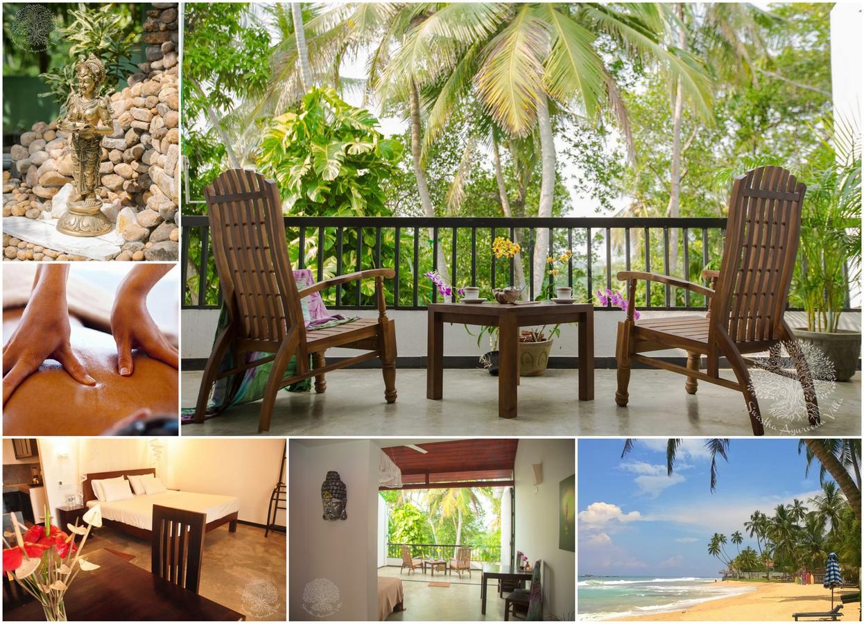 Swastha Ayurveda Villa Hikkaduwa Bagian luar foto